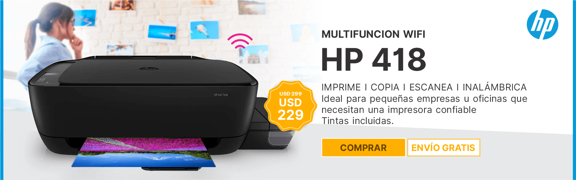 Impresora HP418