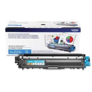 Toner Original Brother TN 225 Cyan HL 3150 9020 9340 - Cartuchos, toners,  papel, informatica y oficina - Districomp
