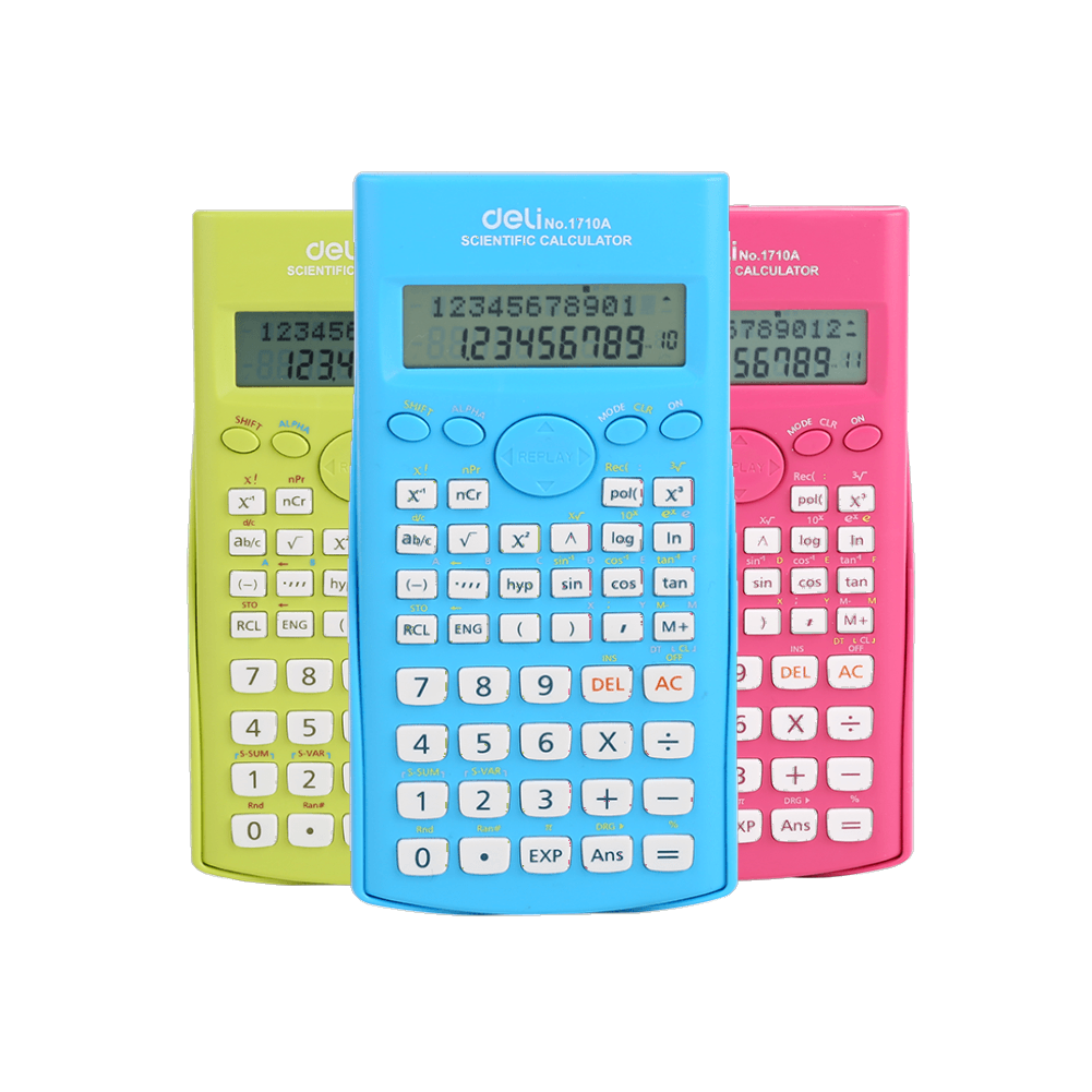 Calculadora Científica Colores E1710A 