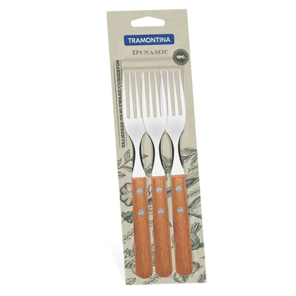 Set x3 tenedores de mesa Tramontina Dynamic
