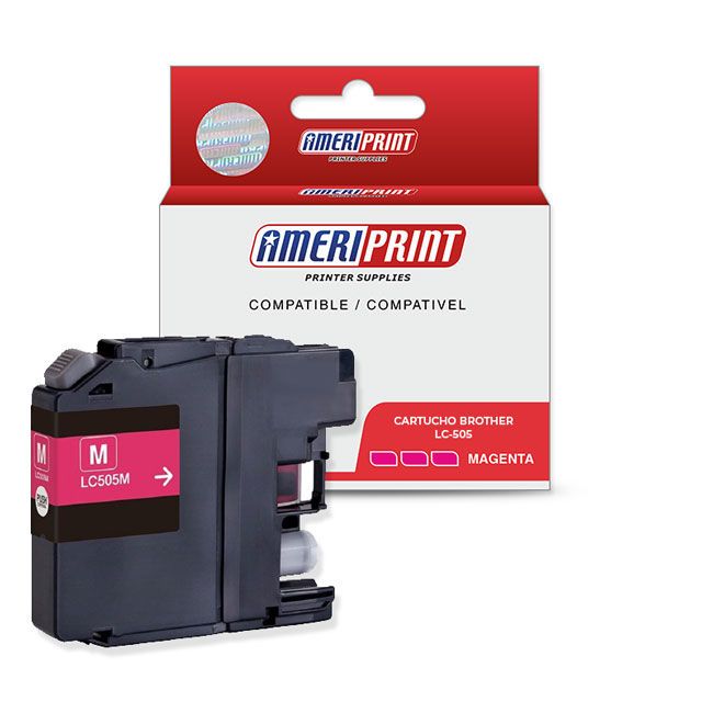 Cartucho Compatible Brother LC-505 Magenta DCPJ100 MFCJ200 - Districomp -  Tienda online. Cartuchos, toners, papel, informatica y oficina