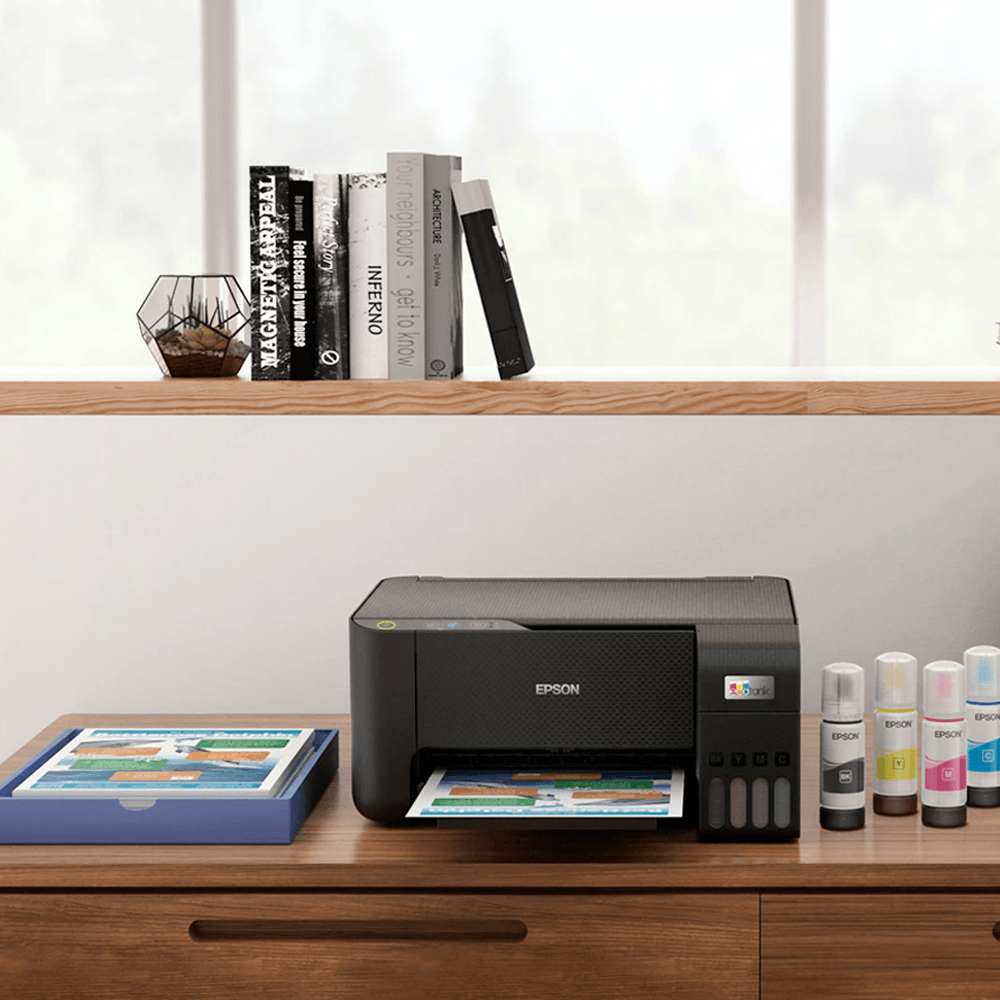 Impresora Multifunción Epson L3210 Sistema Continuo + Tinta Incluidas