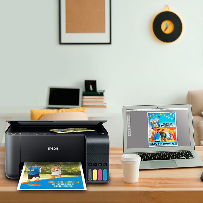 Impresora Multifunción Epson L3150 Sistema Continuo Wifi + Tinta Incluidas  - Cartuchos, toners, papel, informatica y oficina - Districomp