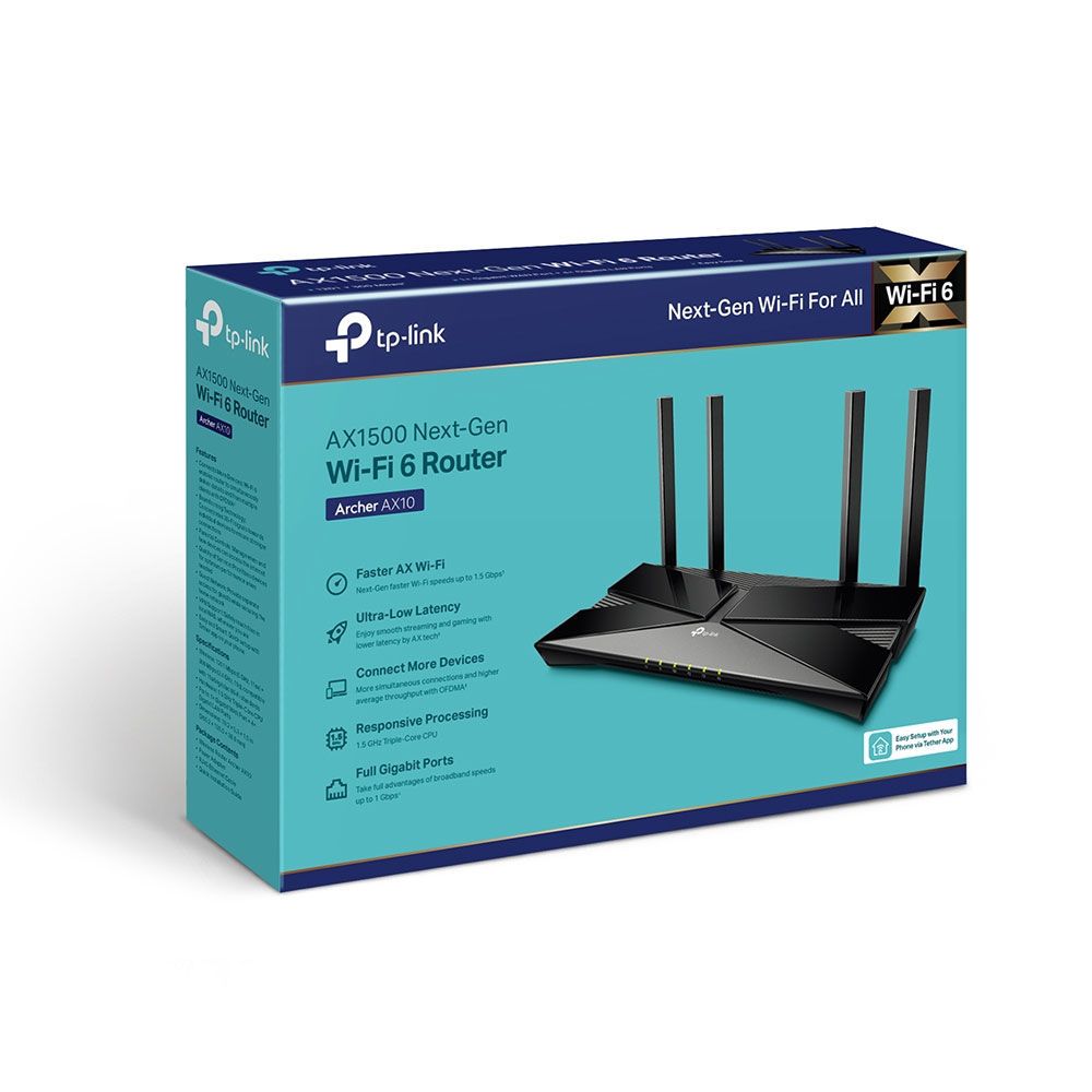 Router Wifi Tp Link Ax1500 1500 Mbps