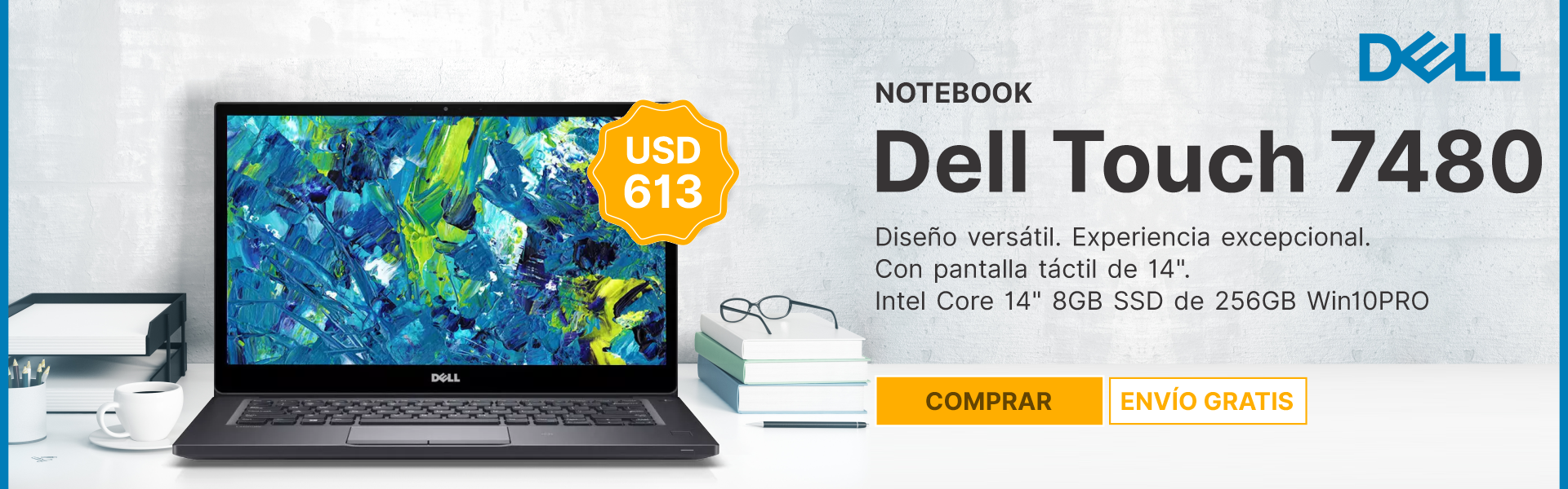 Notebook Dell Touch 7480