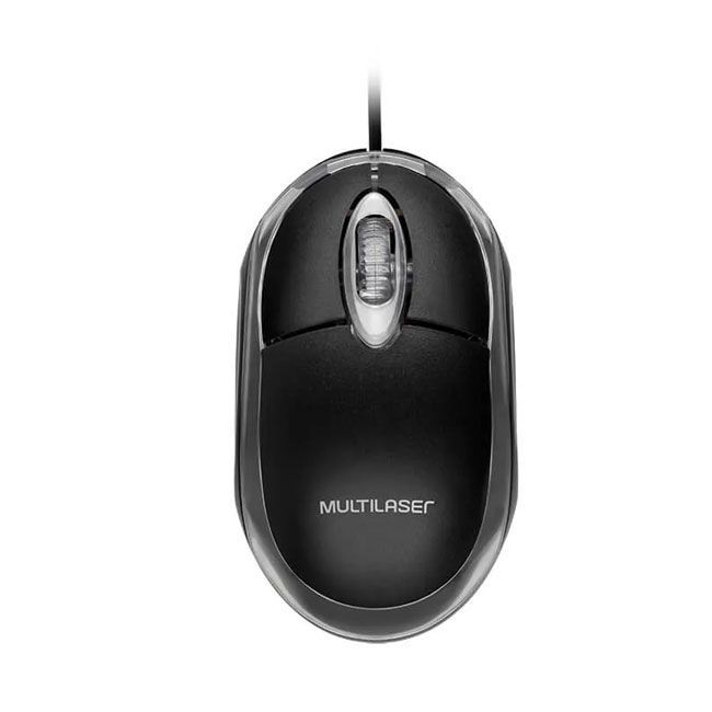 Mouse USB Negro 800 DPI Multilaser MO179 