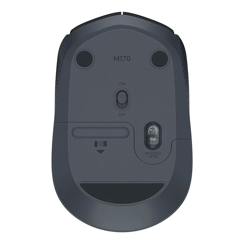 Mouse Inalámbrico Negro 1000 DPI Logitech M170