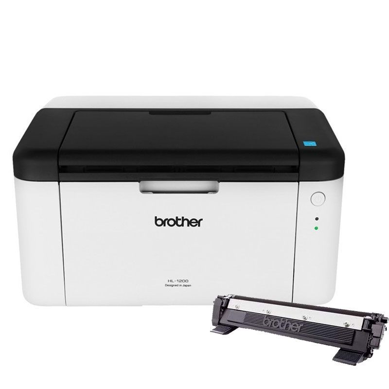 Impresora Láser Brother HL 1200 Monocromatica + Toner incluido