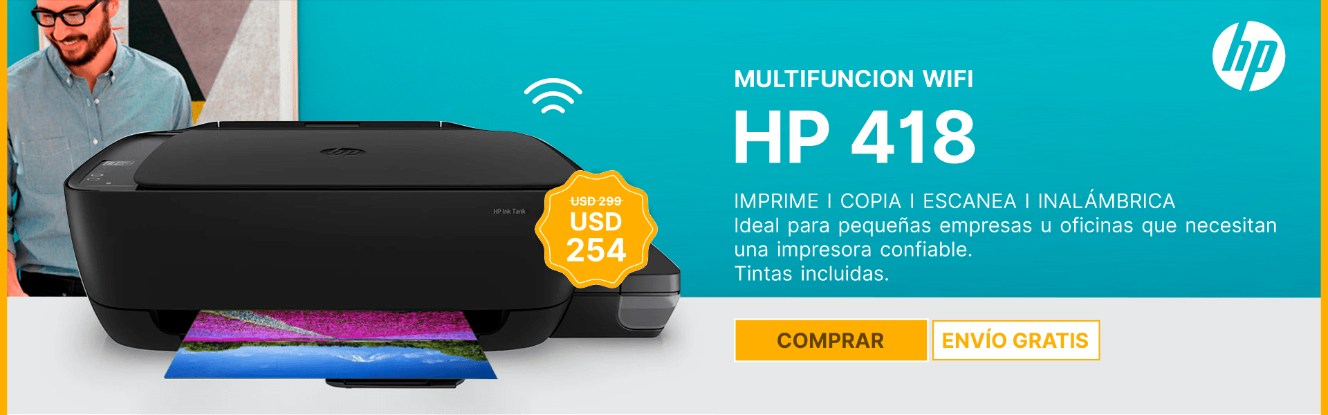 Impresora HP418