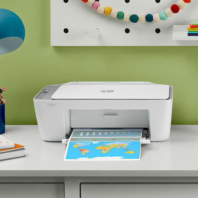 HP DeskJet Impresora multifunción 2710, Color, Impresora para Hogar,  Impresión, copia, escáner, Conexión inalámbrica Compatible